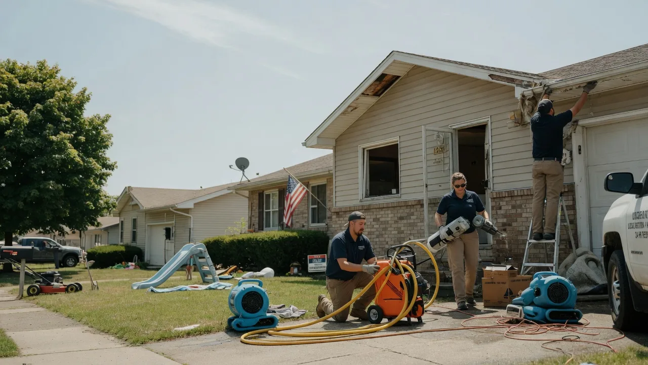 Water Damage Restoration in Stockton, IL near me